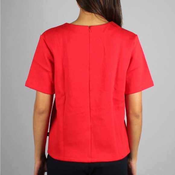 Adidas Trefoil Logo Womens Short Sleeve Half Zip Tee Top T-Shirt AY6728 Size XS - Picture 2 of 6